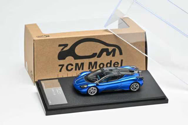 [ Pre-order ] 7CM Model 1:64 Gordon Murray Automotive T.50(GMA) Transparent Blue