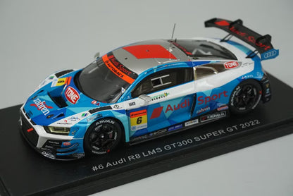 1:43 Spark SGT049 Audi R8 LMS GT300 Super GT 2022 #6 Yoshiaki Katayama / R. Melli