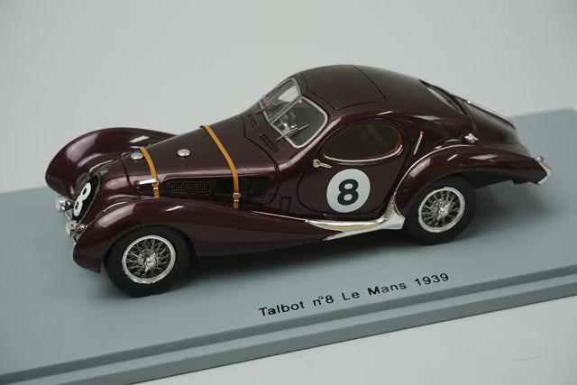 1:43 Spark S2918 Talbot Le Mans 1939 #8