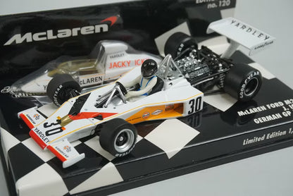 1:43 MINICHAMPS 530734331 McLaren Ford M23 German GP 1973 #30 J. Ickx model car