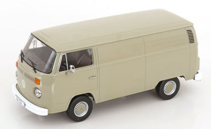 [ Pre-order ] KKDC181411 KK scale 1:18 Volkswagen T2b Kastenwagen 1972 light gray