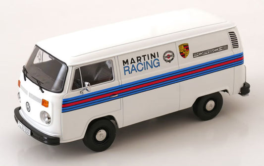 [ Pre-order ] KKDC181414 KK scale 1:18 Volkswagen T2b Kastenwagen Porsche Martini Racing 1972 White