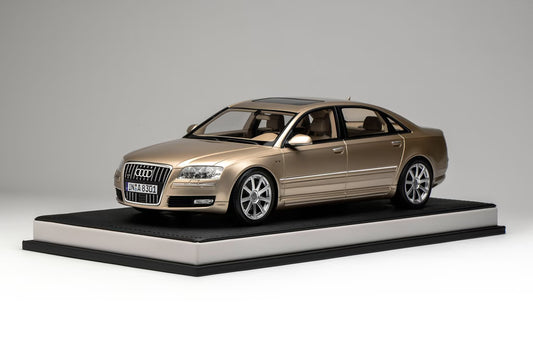 [ Pre-order ] MH030IBP MOTORHERIX 1:18 Audi A8 L W12 2008 Impala Beige Pearl