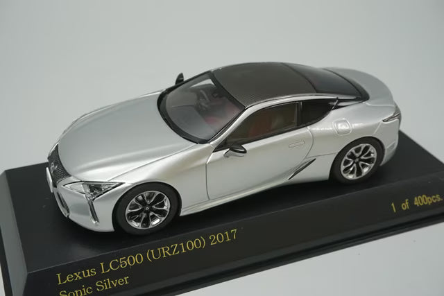 1:43 CAR-NEL CN431705 Lexus LC500 (URZ100) 2017 Sonic Silver