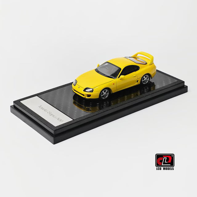 [ Pre-order ] LCD64037-YE LCD 1:64 Toyota Supra A80 Yellow