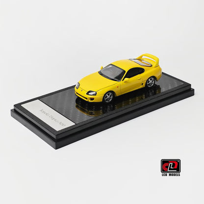 [ Pre-order ] LCD64037-YE LCD 1:64 Toyota Supra A80 Yellow