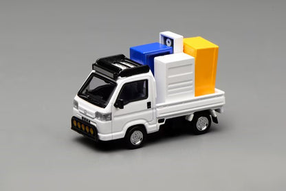 [ Pre-order ] M65615 MOTORHELIX 1:64 Honda Acty Truck Customized Edition, Taffeta White