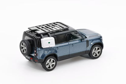 [ Pre-order ] GE-002-6 GCD Gaincorp Products x Enchery 1:64 Land Rover Defender LAND ROVER Defender110 Blue (LHD)