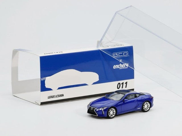 GE-003-11 GCD Gaincorp Products x Enchery 1:64 Lexus LC500 Standard - Blue
