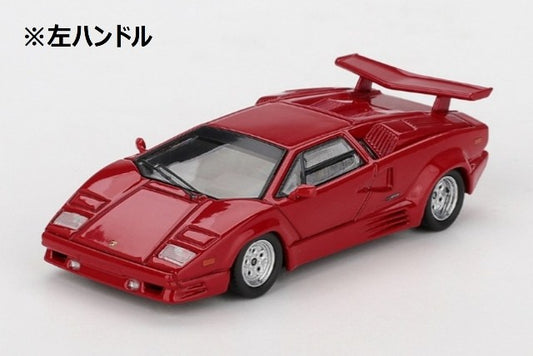 [ Pre-order ] MGT01192-L TSM MINI-GT 1:64 Lamborghini Countach 25th Anniversary Red (Left-hand drive)