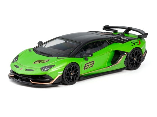 HS002-05 HUNG HING TOYS 1:64 Lamborghini Aventador SVJ (Green)
