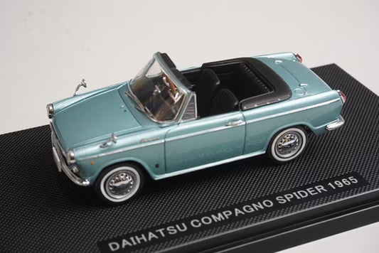 1:43 EBBRO 43715 Daihatsu Compano Spider 1965 Blue
