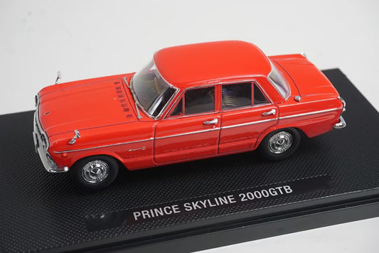 1:43 EBBRO 44237 Nissan Prince Skyline 2000GTB 1965 Red
