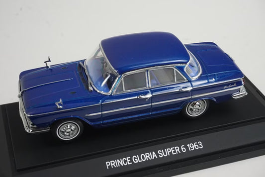 1:43 EBBRO 43570 Nissan Prince Gloria Super 6 1963 Blue