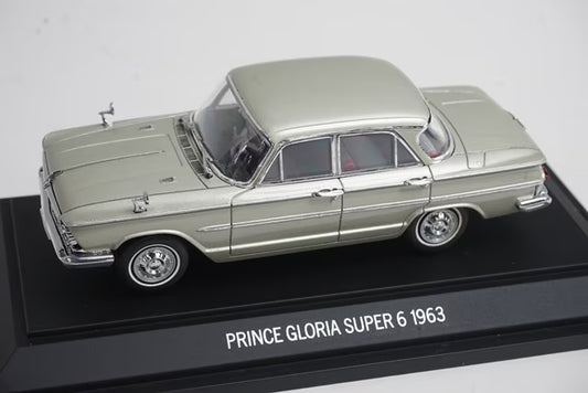 1:43 EBBRO 43569 Nissan Prince Gloria Super 6 1963 Gold