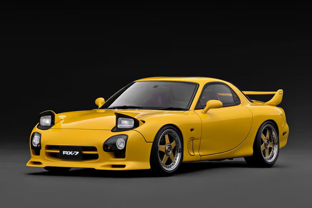 [ Pre-order ] IG3946 ignition model 1:18 Mazda RX-7 Mazda Speed A-spec (FD3S) Yellow
