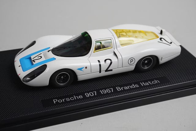 1:43 EBBRO 44649 Porsche 907 Brands Hatch 1967 #12