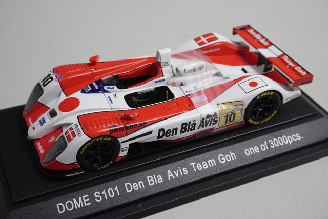 1:43 EBBRO 43212 DOME S101 Den Bla Avis Team Goh Le Mans 2001 #10 White