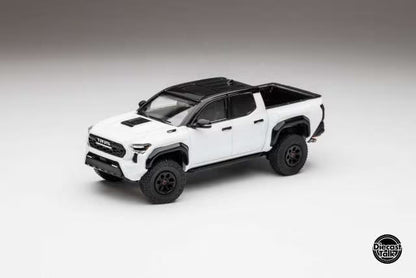 DTG0039-WH GCD Gaincorp Products 1:64 Toyota Tacoma TRD PRO ICE CAP WHITE DiecastTalk Custom Order