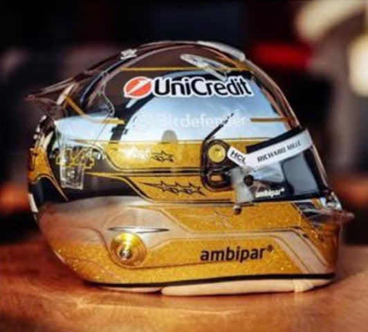 [ Pre-order ] LSHEL029 LookSmart 1:5 Lewis Hamilton - Scuderia Ferrari HP - Abu Dhabi GP 2025