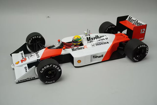 1:18 MINICHAMPS 540881812 McLaren Honda MP4 1988 World Champion #12 A. Senna Marlboro specification