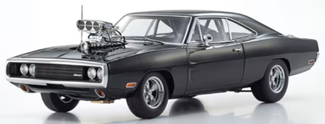 [ Pre-order ] KS08974FF KYOSHO 1:18 Dodge Charger R/T 1970 "Fast & Furious" (Black)