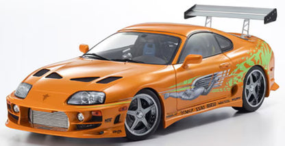 KS08975FF KYOSHO 1:18 Toyota Supra Turbo 1994 "Fast & Furious" (Orange Pearl)