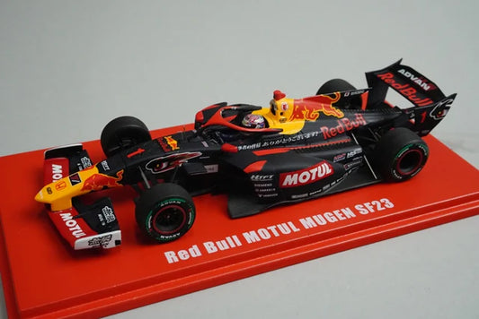 1:43 Spark 90000-XYM-330D Mugen Custom Red Bull Motul Mugen SF23 #1
