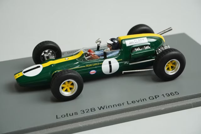 1:43 Spark S7304 Lotus 32B Levin GP Winner 1965 #1 J. Clark