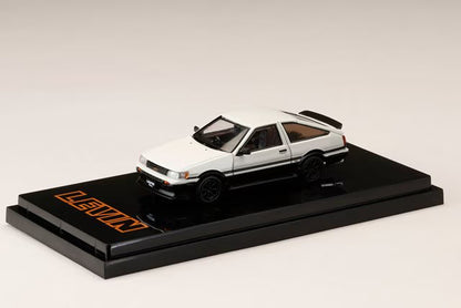 [ Pre-order ] HJ643037CWK Hobby Japan 1:64 Toyota Corolla Levin AE86 3-Door Custom Version 1983 White/Black