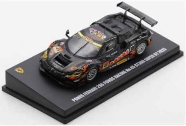 [ Pre-order ] LS64SGT25045 LookSmart 1:64 Ferrari PONOS FERRARI 296 PONOS RACING #45 GT300 SUPER GT 2025 K. Cozzolino - Takuro Shinohara