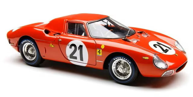 M-263 CMC 1:18 Ferrari 250 LM, Winner Le Mans 24H 1965 #21 Chassis 5893 Rindt / Gregory RHD