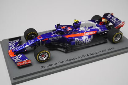 1:43 Spark S6096 Scuderia Toro Rosso STR14 Belgian GP 2019 #10 P.Gasly
