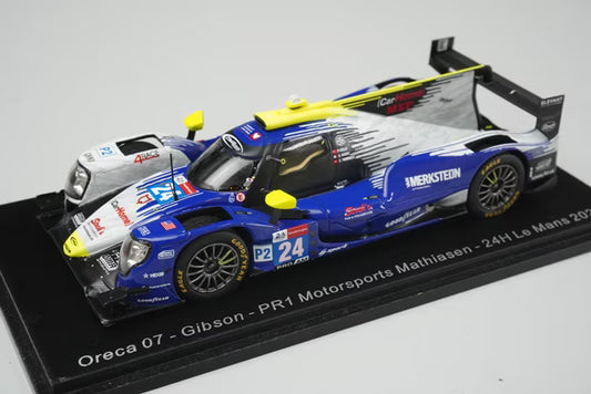 1:43 Spark S8240 Oreca 07 Gibson PR1 Motorsport Mathiasen Le Mans 24H 2021 #24