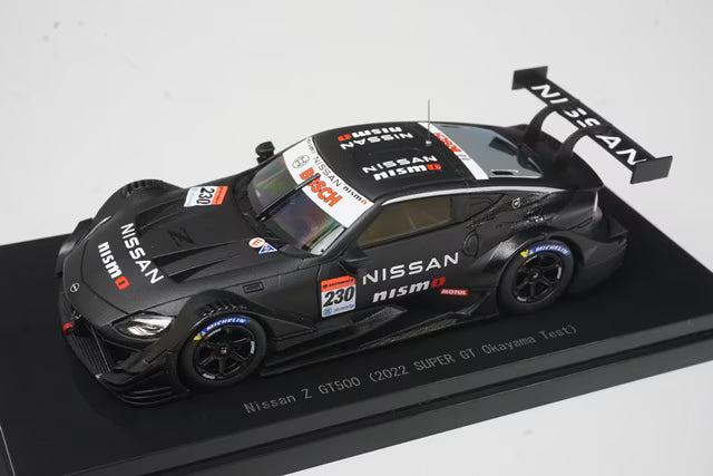 1:43 EBBRO 45826 Nissan Z GT500 Okayama Test Super GT 2022 #230