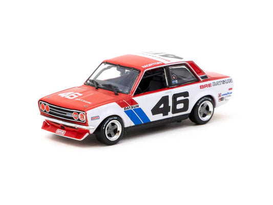 T64-052-71BRE46 Tarmac Works 1:64 BRE Datsun 510 Trans-Am 2.5 Championship 1971 John Morton