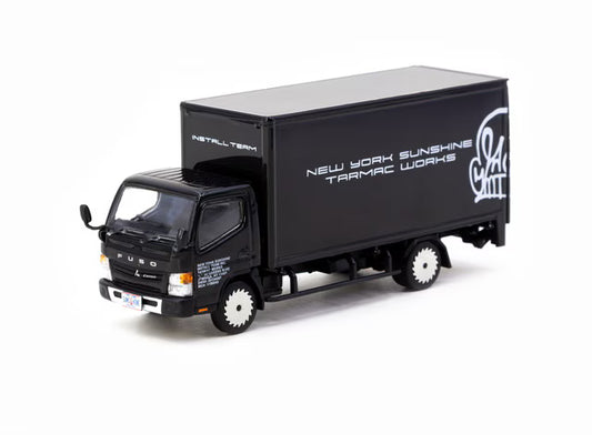 T64T-TL002-NYS Tarmac Works 1:64 Mitsubishi Fuso Canter - Box Truck New York Sunshine