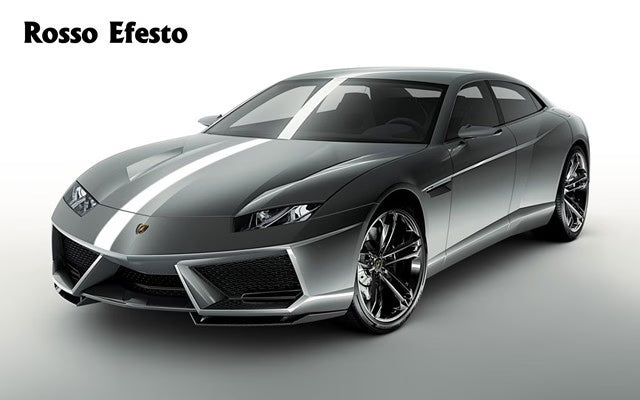 [ Pre-order ] LS18_019E LookSmart 1:18 Lamborghini Estoque Rosso Efesto