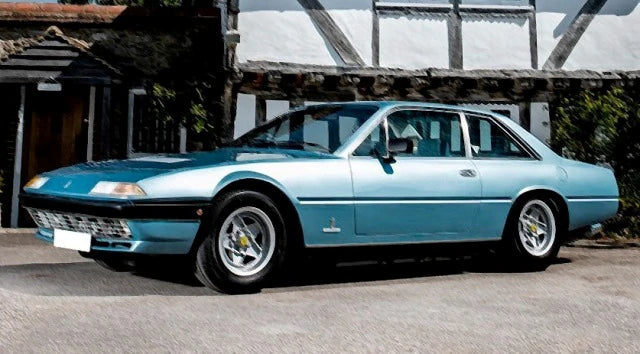 [ Pre-order ] LS18FC04D LookSmart 1:18 Ferrari 400 Light Blue