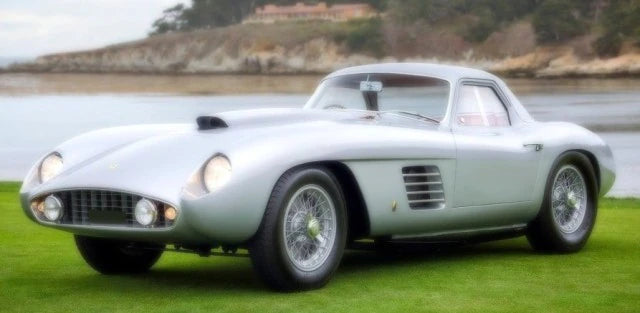 [ Pre-order ] LS18_FC09 LookSmart 1:18 Ferrari 375 MM Scaglietti Coupe Rossellini Silver