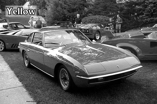 [ Pre-order ] LS18_LC09B LookSmart 1:18 Lamborghini Islero Yellow