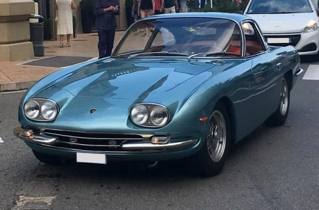 [ Pre-order ] LS18_LC10A LookSmart 1:18 Lamborghini 400 GT Azzurro Mexico