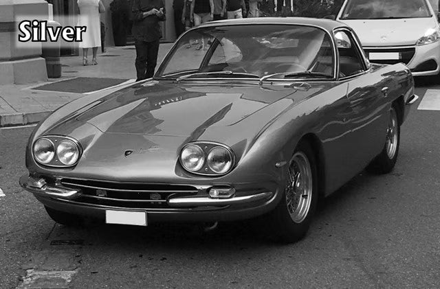 [ Pre-order ] LS18_LC10B LookSmart 1:18 Lamborghini 400 GT Silver