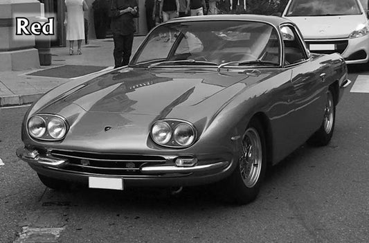 [ Pre-order ] LS18_LC10C LookSmart 1:18 Lamborghini 400 GT Red