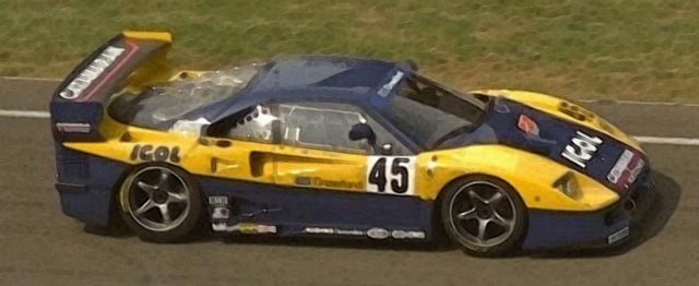 [ Pre-order ] LSF40_010 LookSmart 1:18 Ferrari F40 24h Le Mans 1996 Igol #45