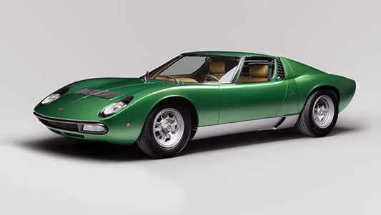 [ Pre-order ] LSMH04B LookSmart 1:18 Lamborghini Miura P400 SV Met Green PoloStorico