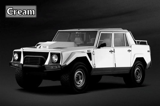 [ Pre-order ] LS_LC04A LookSmart 1:43 Lamborghini LM002 Cream