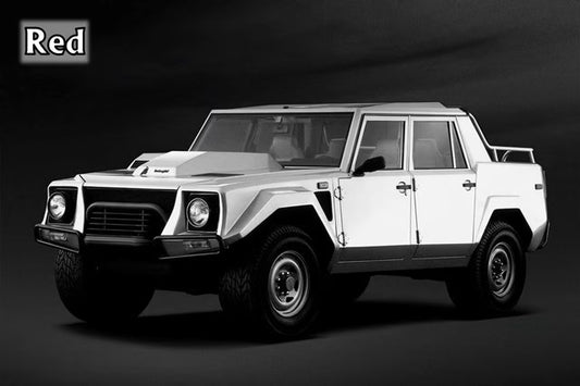 [ Pre-order ] LS_LC04B LookSmart 1:43 Lamborghini LM002 Red