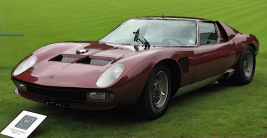 [ Pre-order ] LSMH10 LookSmart 1:18 Lamborghini Miura SVJ s/n 4934 Sha di Persia Met Dark Red