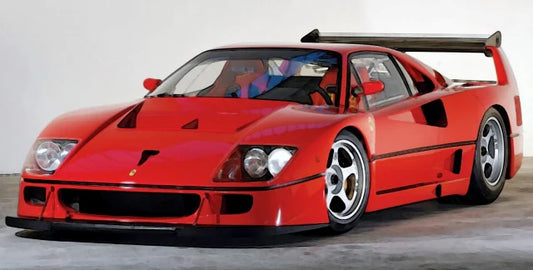 [ Pre-order ] LSF40_09 LookSmart 1:18 Ferrari F40 LM Red